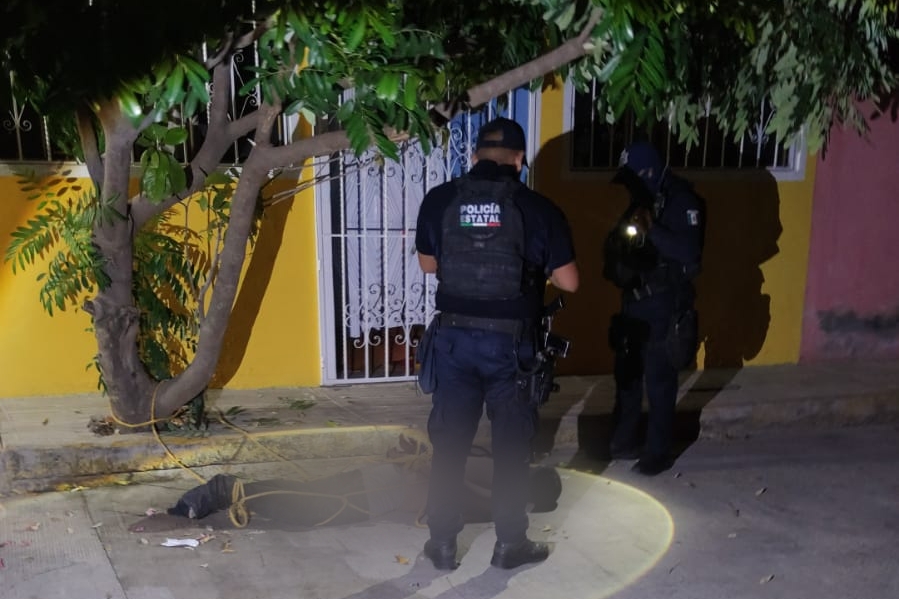 El hombre fue liberado por los propios vecinos.