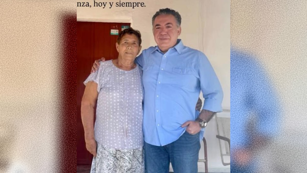 Enrique Inzunza Cázarez felicita a su madre este 10 de mayo | Captura