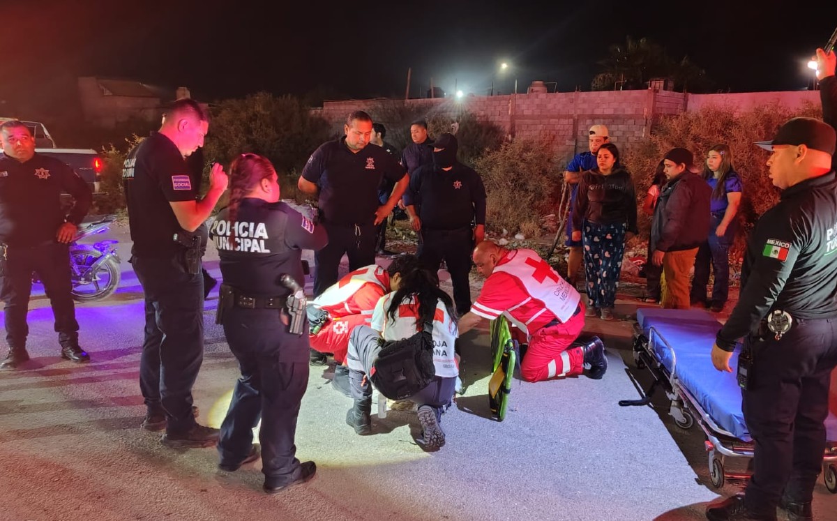 El joven de 19 años resultó lesionado y fue hospitalizado. | Foto: Especial