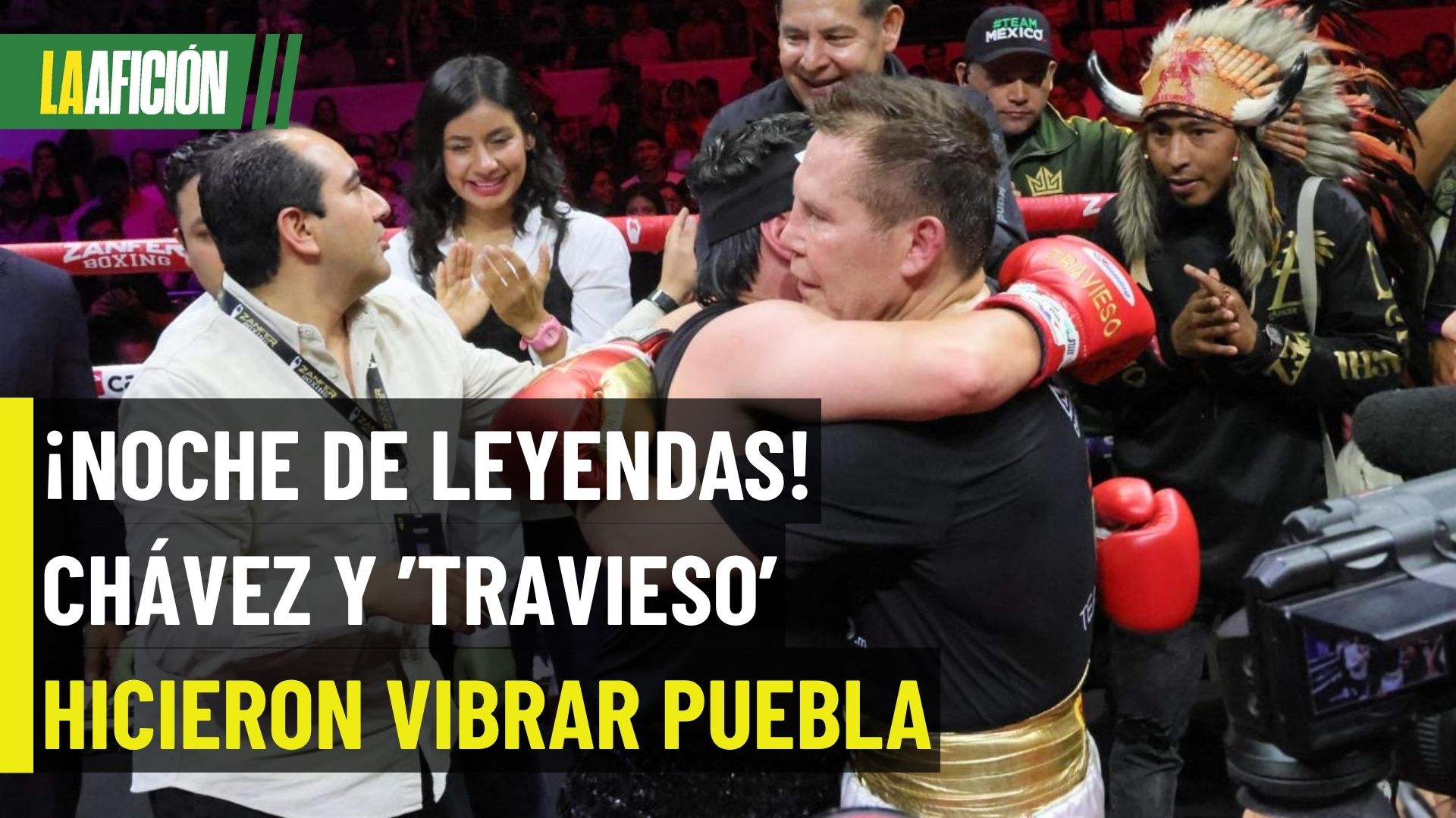 Julio César Chávez y ‘Travieso’ Arce regresan al ring en Puebla