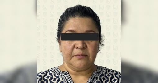 La imputada fue identificada como Alma 'N'. | Foto: Especial