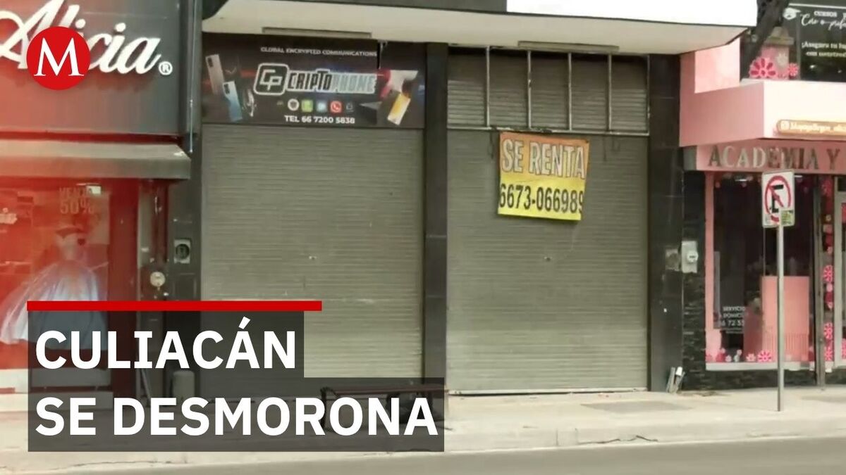Violencia del cártel de Sinaloa golpea economía, comercio y confianza en Culiacán