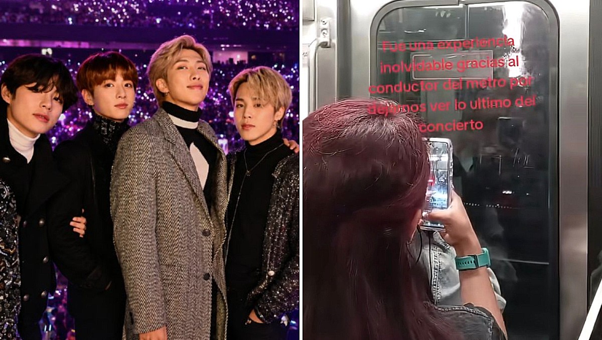 ARMYs ven concierto de BTS en el Metro de CdMx | Especial