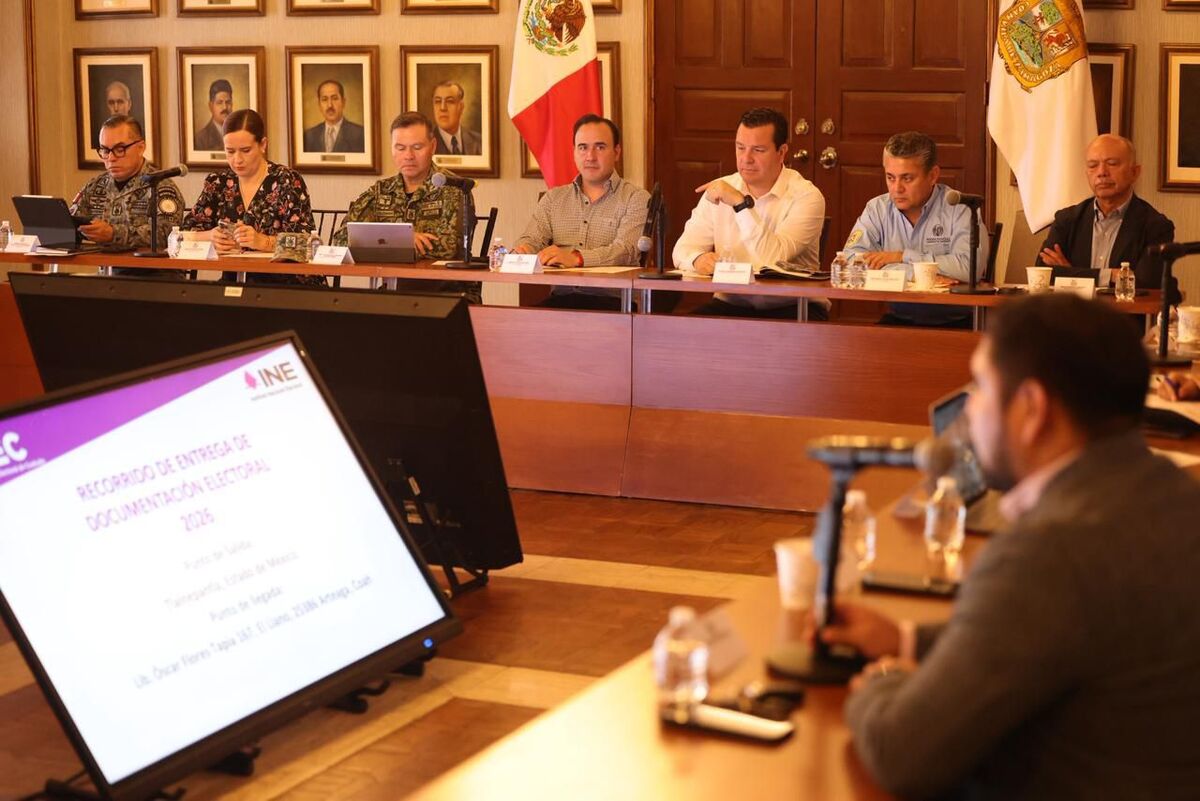 Autoridades de gobierno y electorales se reunieron para ultimar detalles ante las próximas votaciones | Especial