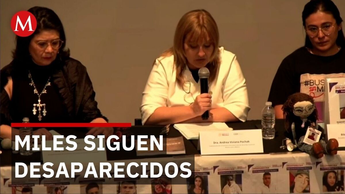 La CIDH advierte que la impunidad agrava la crisis de desaparecidos en México