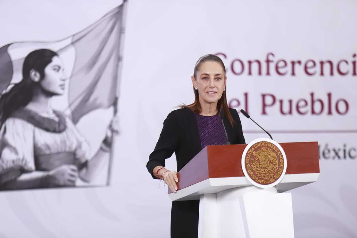 Claudia Sheinbaum: México no produce fentanilo, solo pastillas | Foto: Juan Carlos Bautista