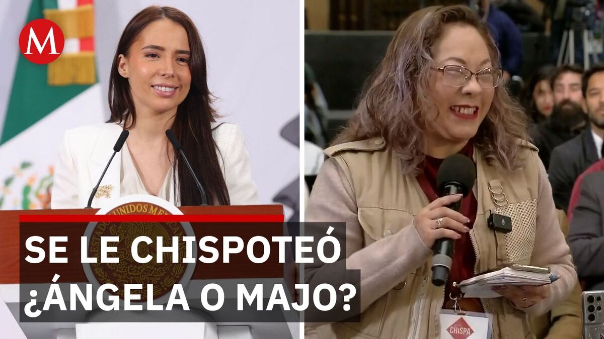Confunden a Majo Aguilar con su prima Ángela Aguilar en plena 'Mañanera'