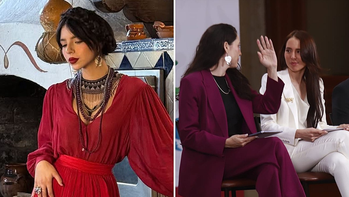 Confunden a Majo Aguilar con su prima Ángela  | IG: @angela_aguilar // Juan Carlos Bautista