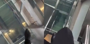 Las escaleras virales que desafían el miedo a las alturas | VIDEO