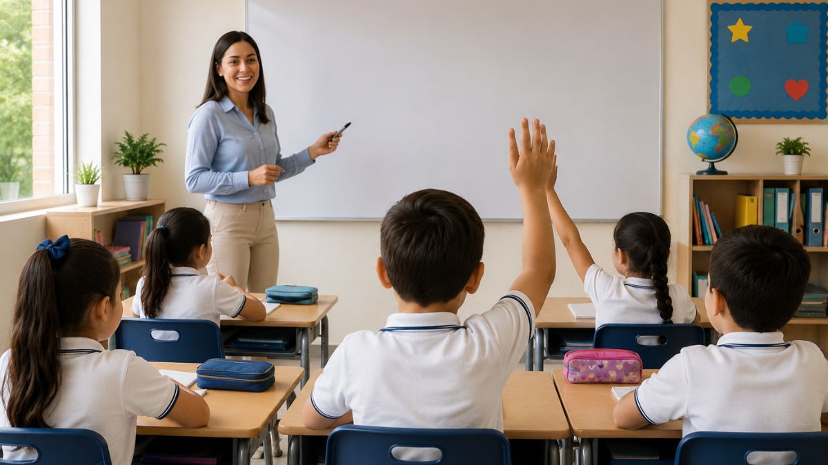 Escuelas privadas seguirían clases pese a cierre en Coahuila.| Imagen generada con IA.