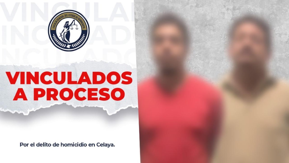 Ambos habrían interceptado a la víctima en el estacionamiento de una farmacia. | Fiscalía de Guanajuato.