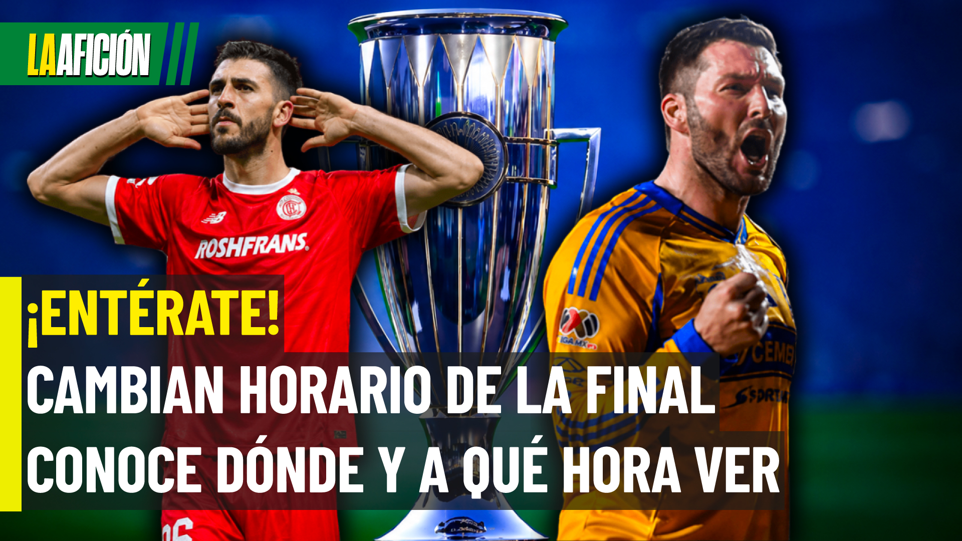 ¡DÓNDE Y A QUÉ HORA VER! Final de Concacaf 2026, horario confirmado para Toluca vs Tigres