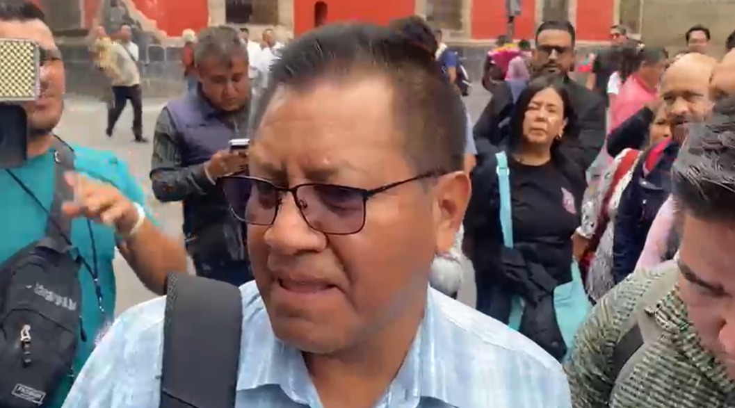 El líder magisterial mencionó que la asamblea nacional de docentes se realizará el 16 de mayo. | Foto: Especial