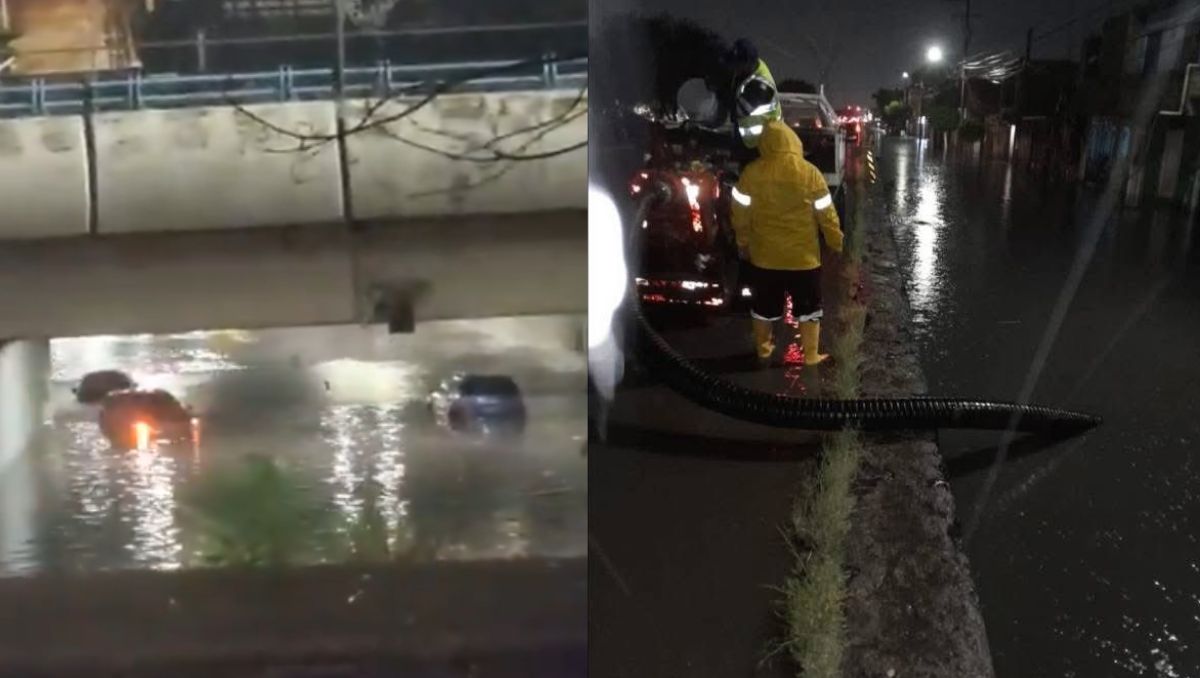 Lluvia en Celaya provoca apagones, semáforos apagados y caos vial