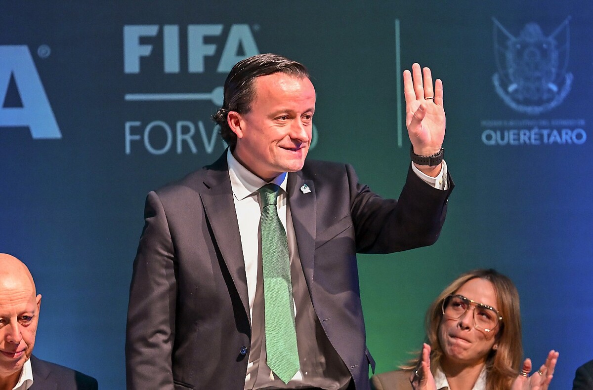 Mikel Arriola, Comisionado Presidente de la Federación Mexicana de Futbol (FMF) (Imago7)