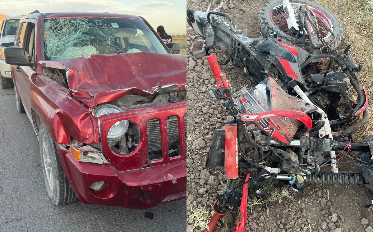 Muere motociclista en carretera Solis - Granada. | Foto: Especial