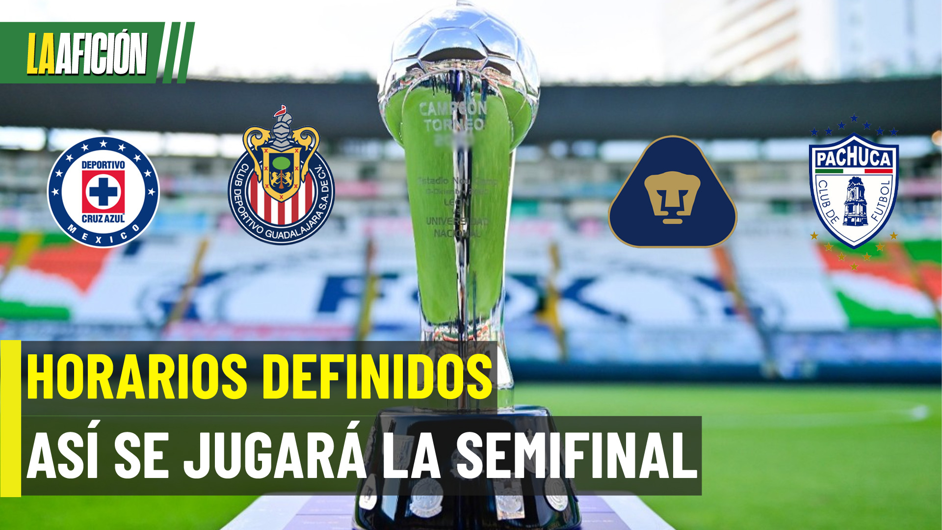 Semifinales de la Liga MX: Definen fechas y horarios de los partidos del Clausura 2026