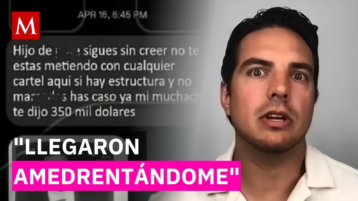 Vadhir Derbez revela pruebas del presunto fraude: "Me pedían una cantidad altísima"