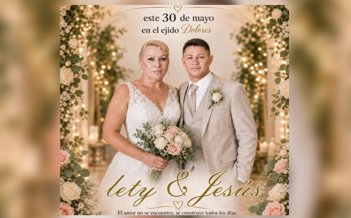 Con el apoyo de sus seres queridos se ha podido organizar el matrimonio de Lety y Jesús | Especial