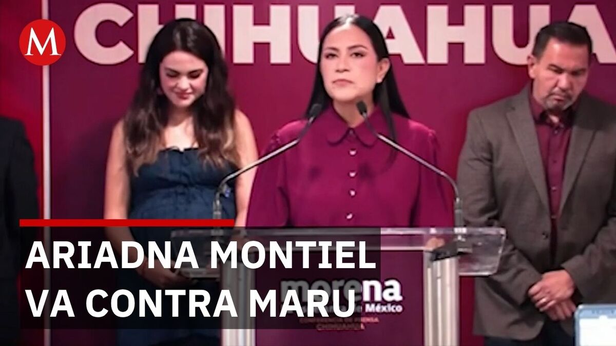 Ariadna Montiel anuncia solicitud de desafuero contra Maru Campos