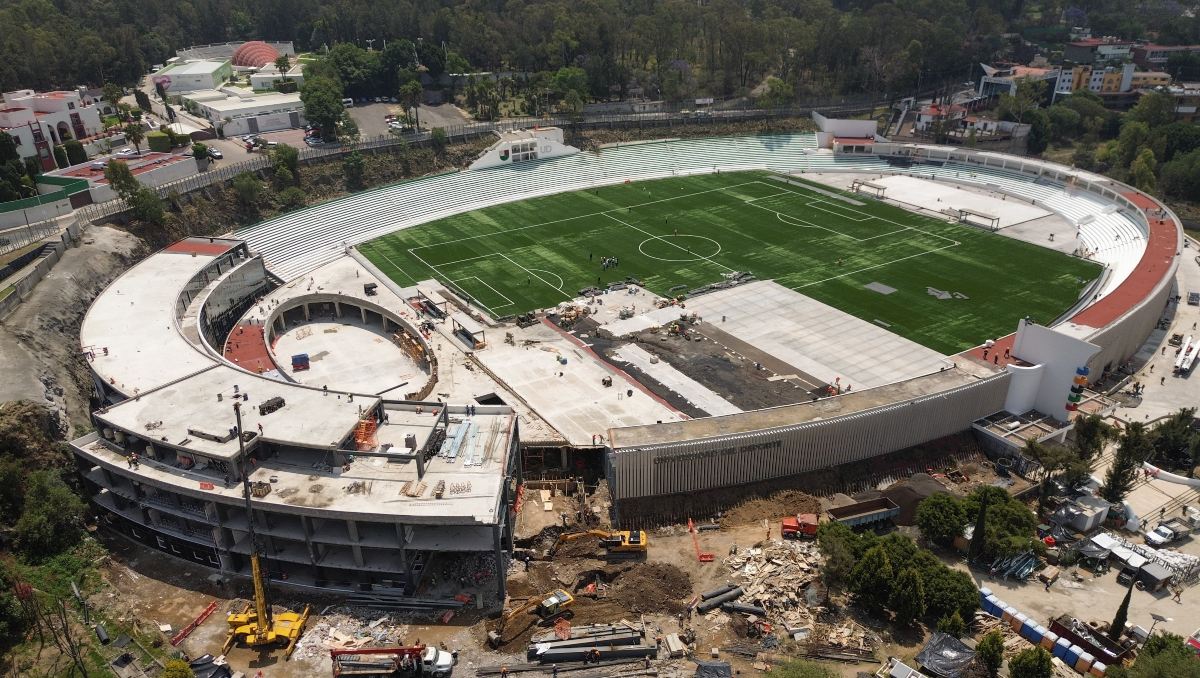 Avanzan los trabajos de construcción de la Universidad del Deporte | Agencia EsImagen