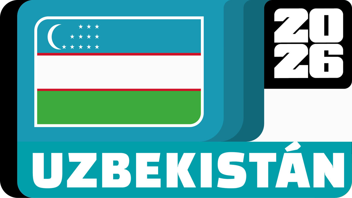 La bandera de los Lobos Blancos, Uzbekistán debuta en su primer Mundial de fútbol en 2026. (La Afición)
