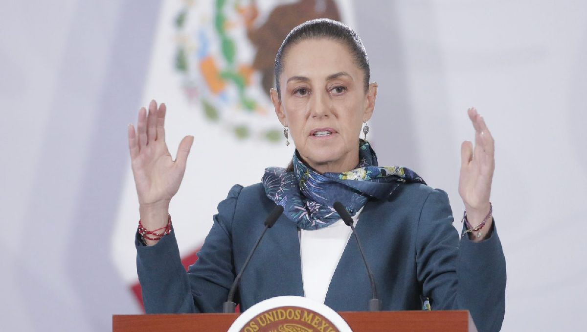 Claudia Sheinbaum habla sobre las investigaciones de Estados Unidos. | Foto: Ariel Ojeda