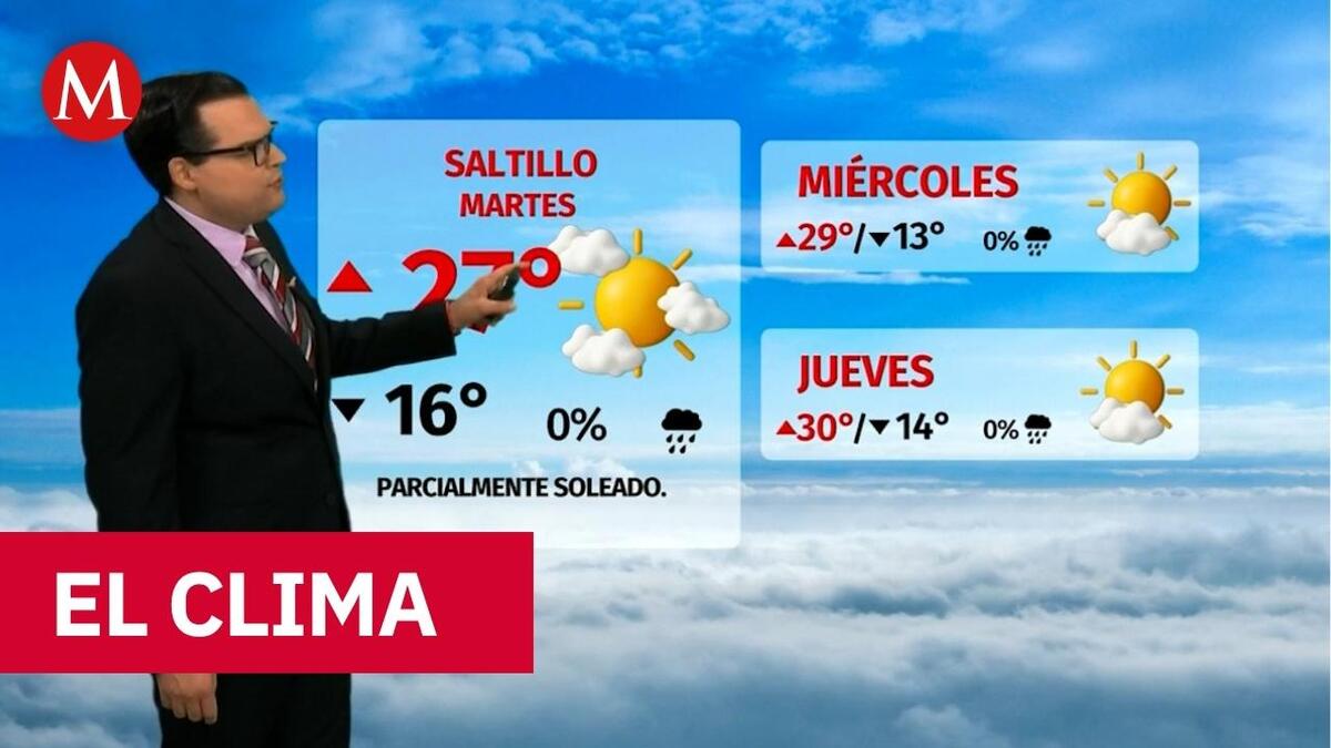 Clima de hoy martes 12 de mayo de 2026 | Pronóstico con Nelson Valdez