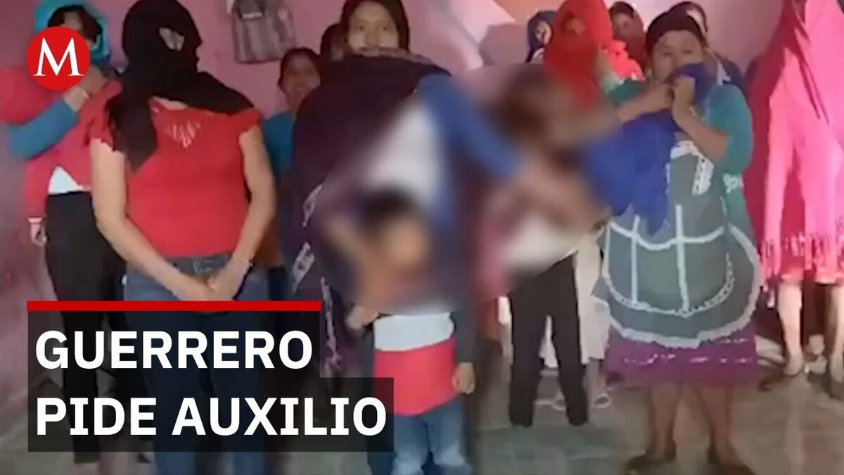 Comunidades de Chilapa, Guerrero, piden apoyo a Donald Trump por violencia