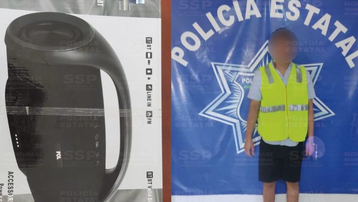 Al ser detectado en la línea de caja, fue detenido por el guardia de seguridad. | Especial