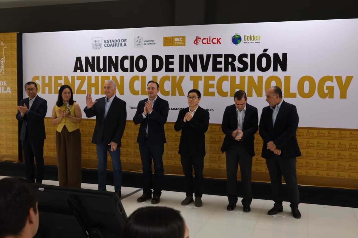 Llega empresa china a Torreón; generará de alrededor de 480 empleos.| Verónica Rivera.