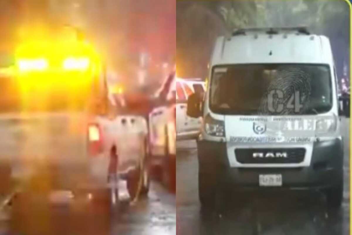 Los presuntos agresores escaparon en un vehículo.
