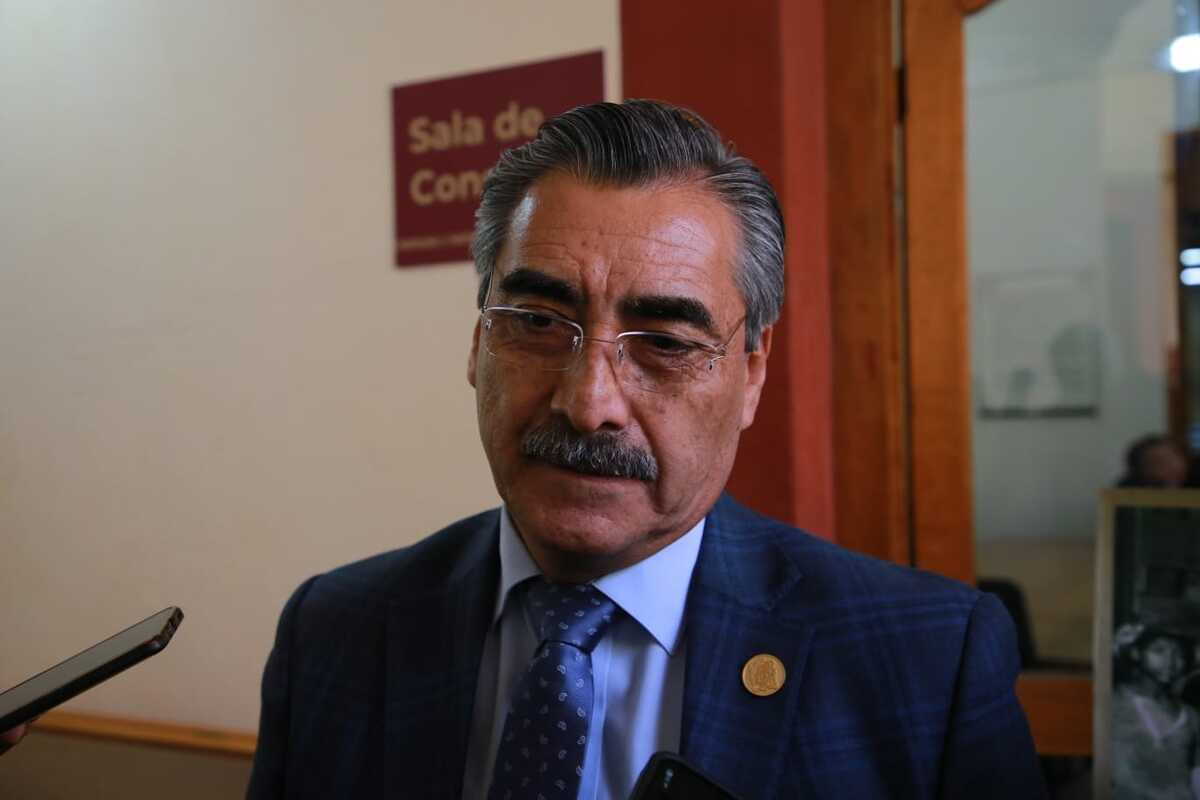 Octavio Castillo Acosta rector de la UAEH. (Jorge Sánchez)