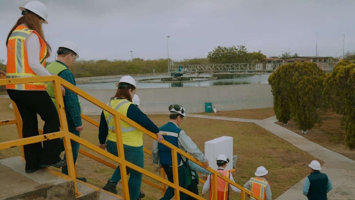 Planta tratadora de agua Tierra Negra en Altamira, Tamaulipas.