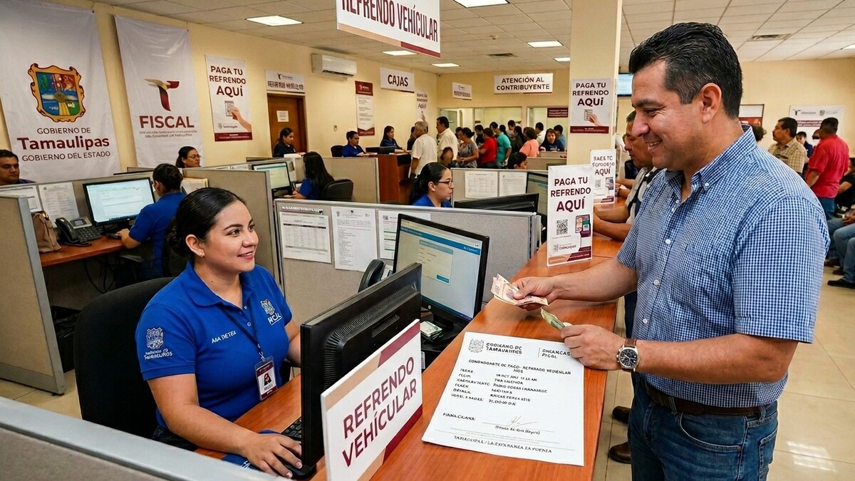 Qué pasa si no pago mi refrendo vehicular en Tamaulipas