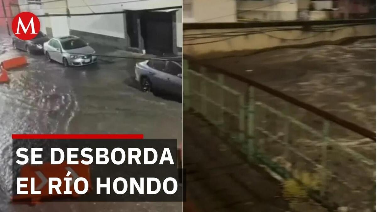 Reportan afectaciones en 9 colonias de Naucalpan tras desbordamientos e inundaciones