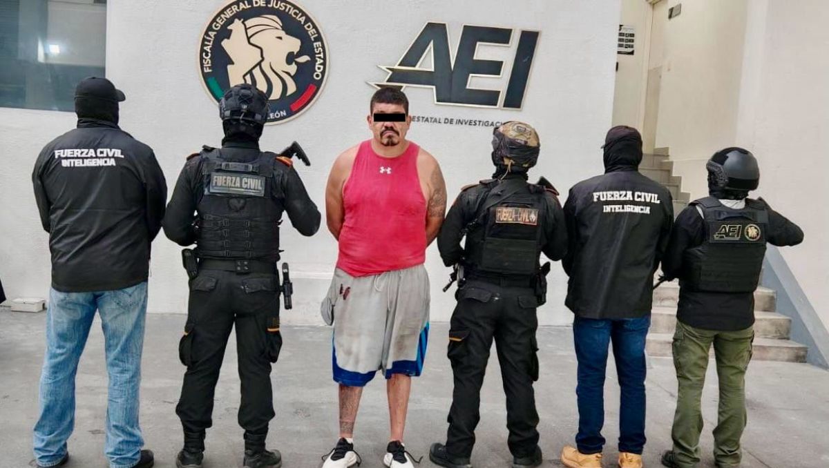 El sujeto fue detenido la madrugada del lunes afuera de su domicilio | Especial