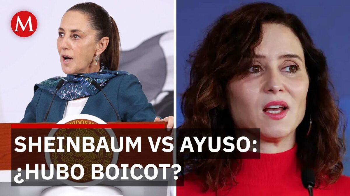 La tajante respuesta de Sheinbaum por supuesta molestia con Ayuso
