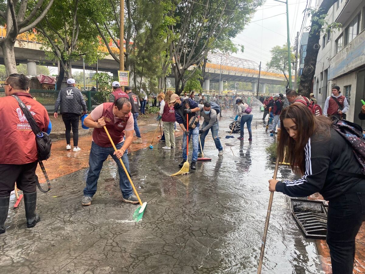 La alcaldía Venustiano Carranza puso en marcha un seguro para evaluar las afectaciones. (Foto: especial)