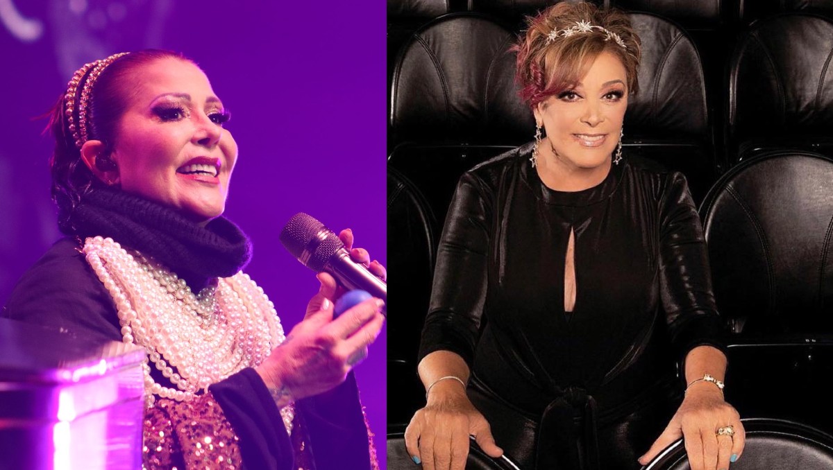 Alejandra Guzmán de lado izquierdo y Sylvia Pasquel del lado derecho. FOTO: Alejandra Guzmán y Sylvia Pasquel