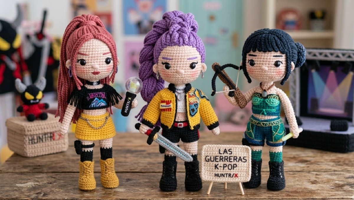 Así puedes hacer a las Huntrix en amigurumis | Gemini