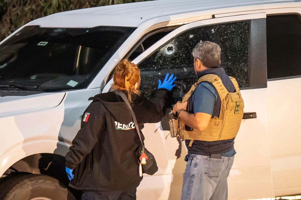 Atacan a comisionario penitenciario de Baja California. | Foto: Especial