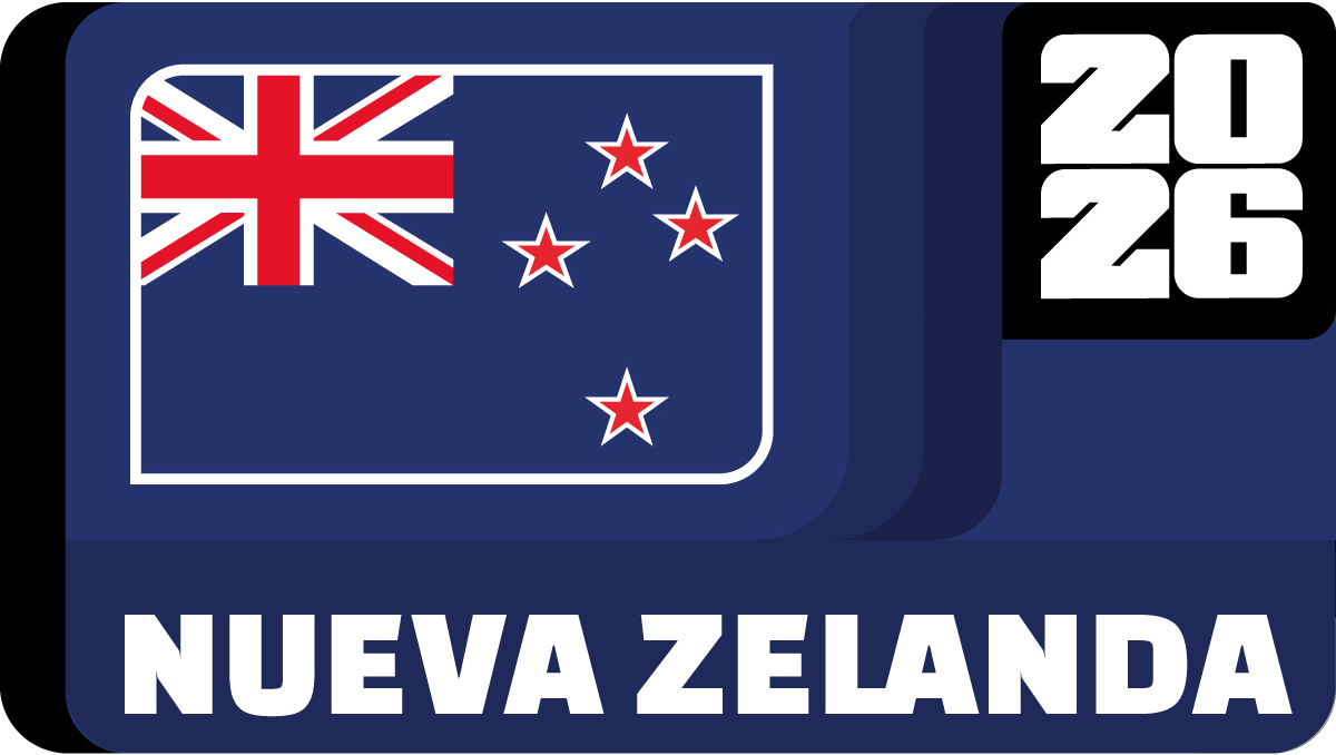 La bandera de los All Whites, la Selección de Nueva Zelanda en el Mundial 2026. (La Afición)