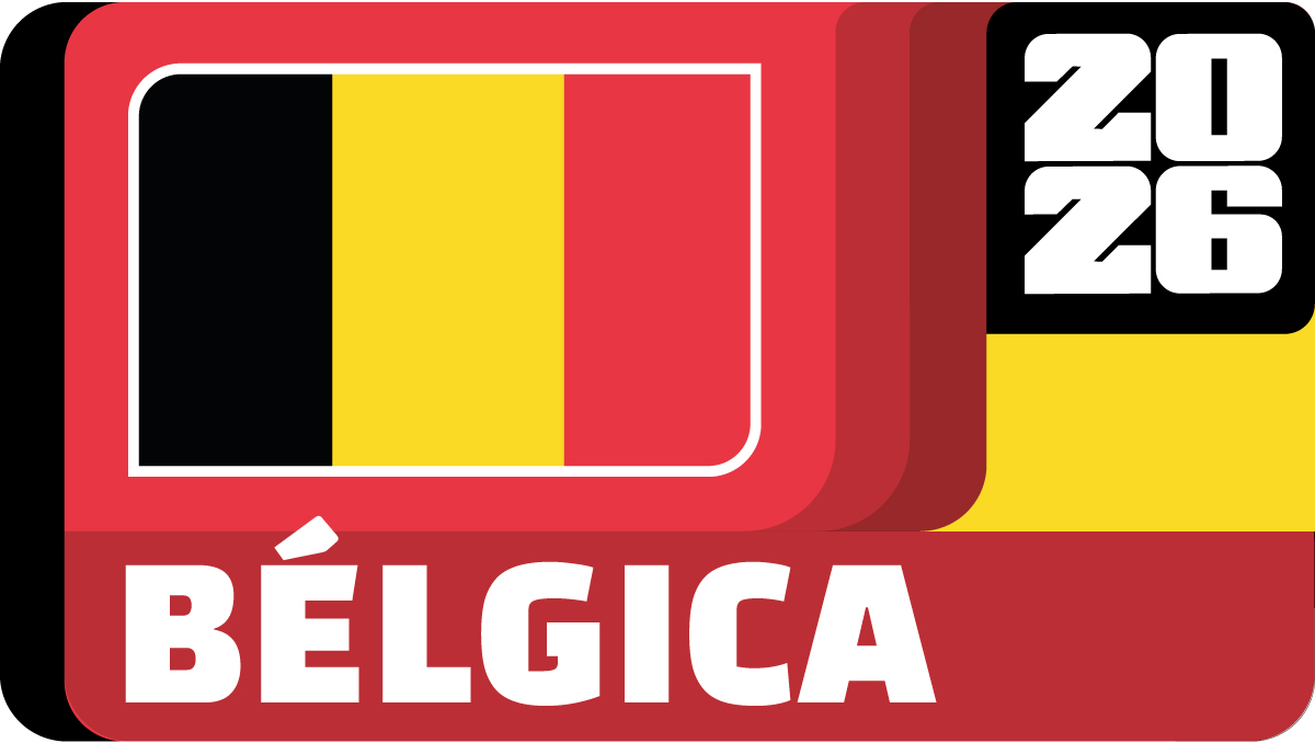 La bandera de los Diablos Rojos, la Selección de Bélgica en el Mundial 2026. (La Afición)