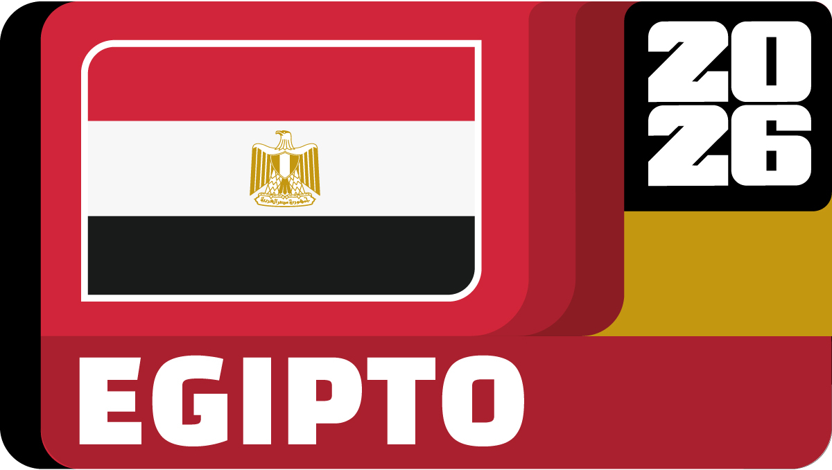 La bandera de los Faraones, la Selección de Egipto en el Mundial 2026. (La Afición)