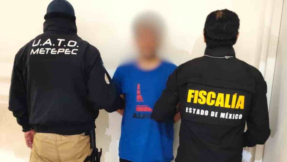 Capturan en Chihuahua a hombre investigado por homicidio de un joven de 18 años en Metepec. Foto: Especial