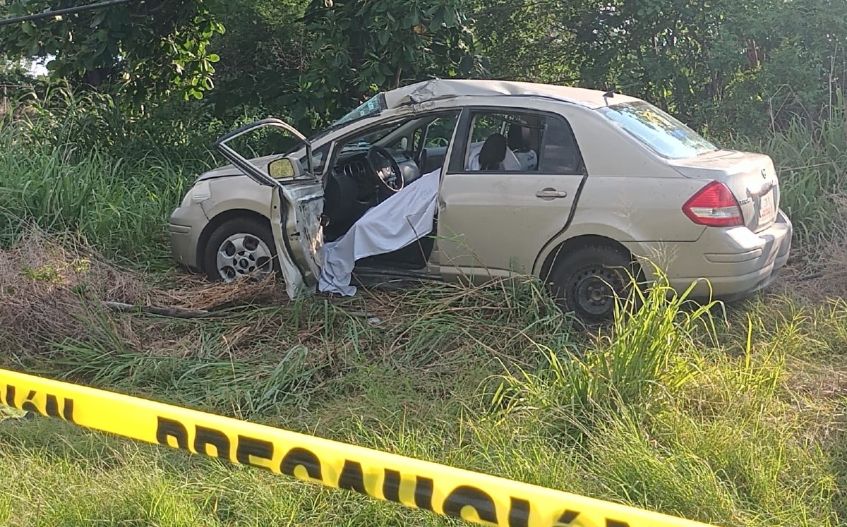 Fallece mujer en accidente carretero en Gómez Farías; dos menores sobreviven. | SSPT