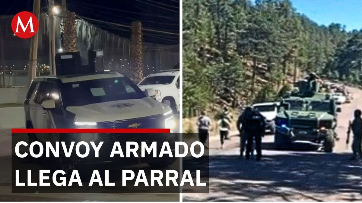 Guardia Nacional llega a Parral tras ataque a desplazados