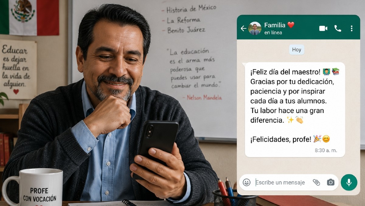 Ideas de mensajes para enviar por WhatsApp por Día del Maestro | IA Discover