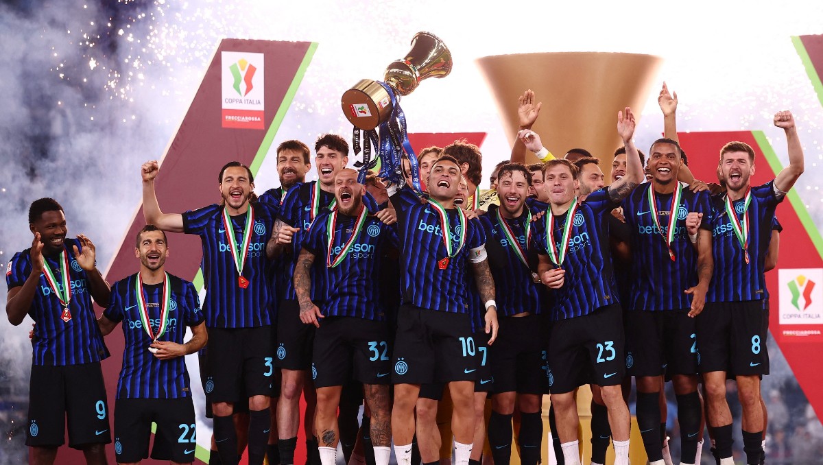 Inter de Milán conquista la Copa Italia y firma su doblete (Reuters)